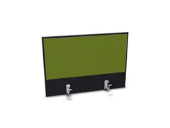 opzetpaneel,v. bureau,aanbouw achter,B 800mm,CC-zwart,BN7048-groen