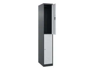 dubbeldekse locker,HxBxD 1850x300x500mm,1x2vak.,vak B 300mm - 2