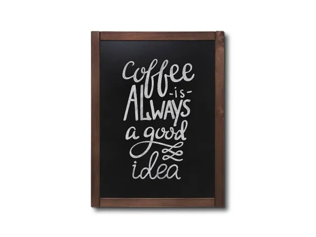 Natura Krijtbord Classic Wand Donkerbruin 60x80cm