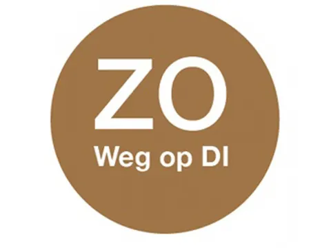 Daymark Label Dagetiket afwasbaar 'Zo weg op Di', rol 500 Stuks
