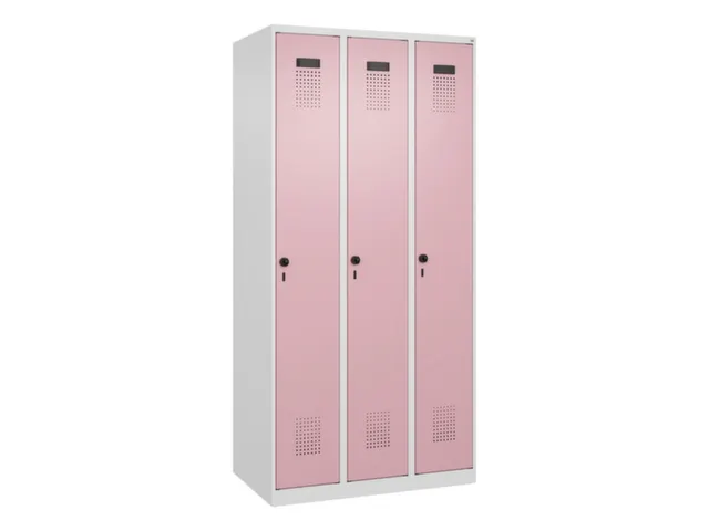 locker voor scheiding van kleding,HxBxD 1850x900x500mm,3vak