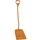 Ergonomische Schop Lange Steel Groot Blad Oranje