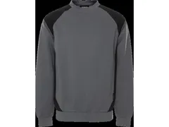 Fristads 7148 GSM sweater, grijs/zwart, maat 2XL, per stuk