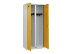 locker voor scheiding van kleding,HxBxD 1850x800x500mm,2vak