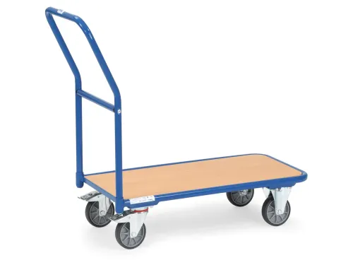 Magazijnwagen 1202 Houten Plaat 250kg 1000x600mm Ral5007