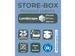 Store-box Maxi 6 Laden Ecoblack Ladenblok Assorti Kleur