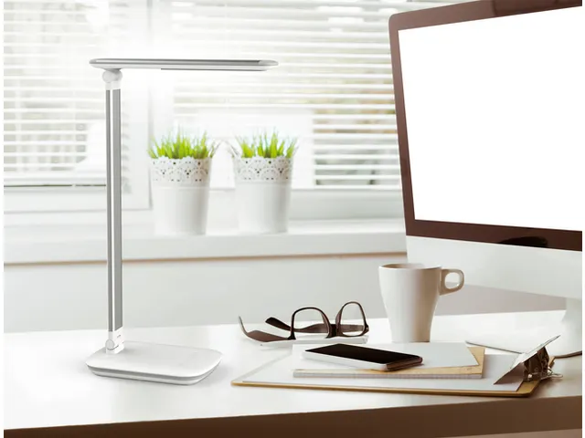 Bureaulamp MAULjazzy Wit dimbaar USB LED