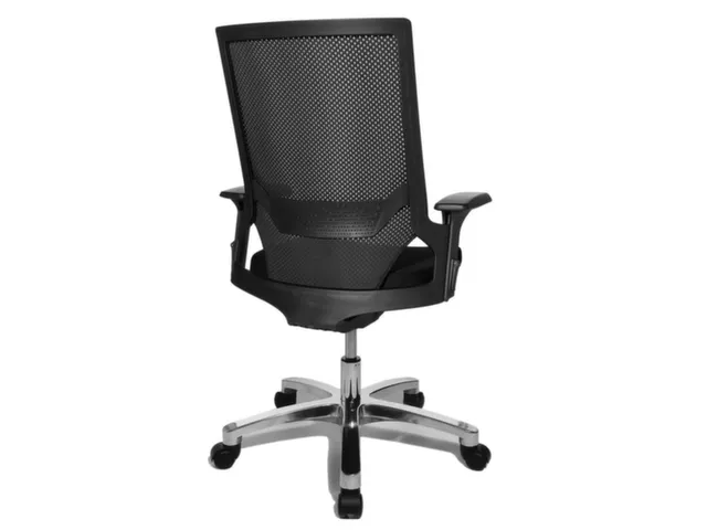 Siège De Bureau Pivotant Noir Assise Hxlxp 420-550X480X460Mm Mécan.