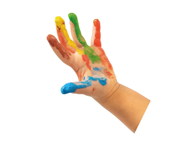 Vingerverf Jovi 35ml assorti set à 5 potjes