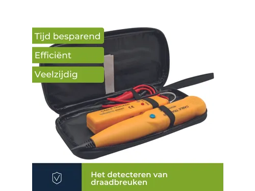 Multifunctionele kabelzoeker kabeltester met toongenerator en signaal