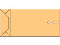 Envelop Quantore Monsterzak 120x285x50 120gr Bruin
