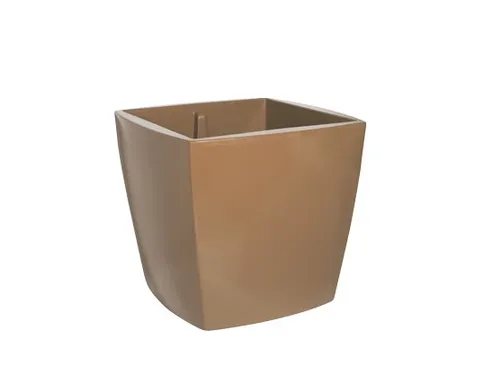 plantenpot,trapeziumvormig,PE,beigegrijs,HxBxD 900x1000x1000mm,380l