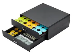 Koffiecapsulehouder BRASQ CD300 2 lades Zwart