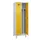 locker voor scheiding van kleding,HxBxD 1950x600x500mm,2vak