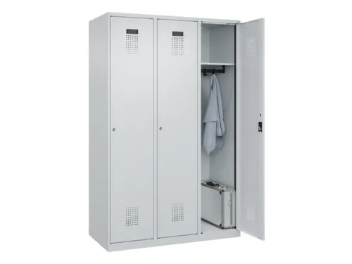 locker,HxBxD 1850x1200x500mm,3vak,vak B 400mm,cil.-slot