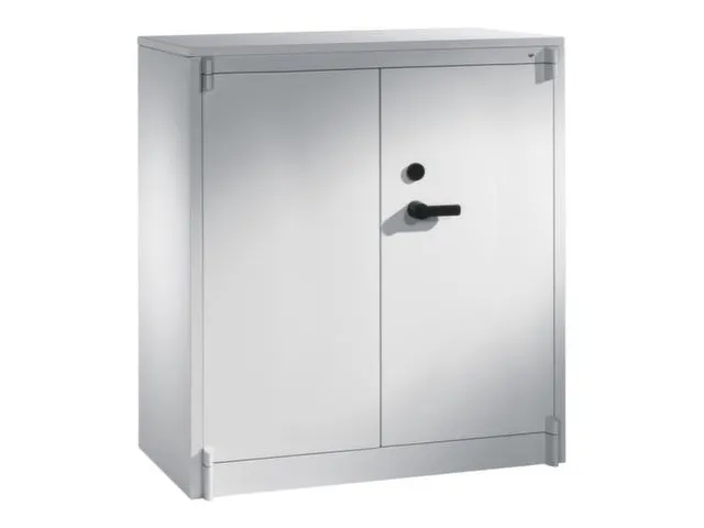 Documentenkluis Hxbxd 1226x1200x500mm 2 Legborden Ral 7035