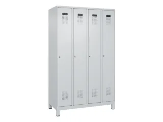 locker,HxBxD 1950x1200x500mm,4vak,vak B 300mm,cil.-slot,voeten - 3
