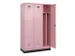 locker voor scheiding van kleding,HxBxD 1950x1200x500mm,3vak