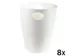 Corbeille à papier Ecobin Autentik - Blanc