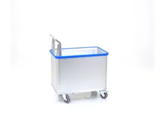 aluminium bakwagen,draagverm. 130kg,laadvl. LxB 740x510mm,180l