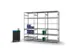 rayonnage modulaire,rayonnage départ,HxlxP 2500x1060x635mm