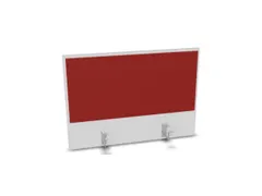 opzetpaneel,v. bureau,aanbouw achter,B 800mm,Bl-wit,BN4011-rood