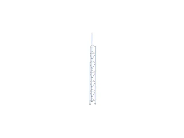 vakwerkmast,H 5350mm,staal vuurverzinkt,m. dwars-/diagonaalbalken