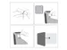 Tableau Blanc Nobo Slim Line 43x58cm Argent