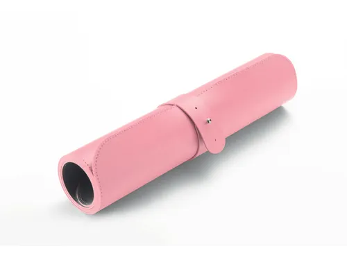 Onderlegger oprolbaar Sigel roze-zilver, 800x300x2mm imitatieleer, dub