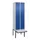 locker met bank,HxBxD 2120x600x815mm,2vak,vak B 300mm,cil.-slot