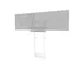 Neomounts AV2-500WH Videobar kit - 43-110 inch - max 10 kg - VESA 200x