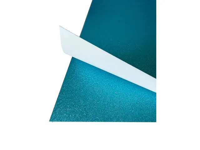 Glitterkarton Kangaro oceaan blauw 50x70cm pak a 10 vel