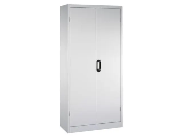 Draaideurkast HxBxD 1950x930x400mm 4 Legborden 110kg RAL7035