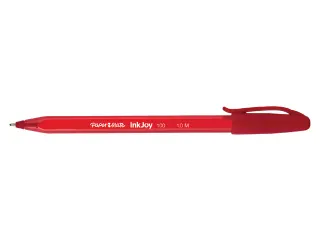 Balpen Paper Mate Inkjoy 100 medium rood - 1