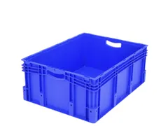 Euronorm Stapelkrat Pp 320x800x600mm 127l Dubbele Bodem 200kg