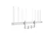 Neomounts AV2-500WH Videobar kit - 43-110 inch - max 10 kg - VESA 200x