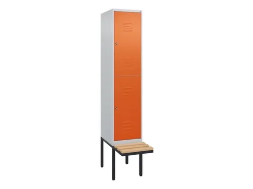 Dubbeldekse dekenkist,HxBxD 2120x400x815mm,1x2vak.,vak B 400mm