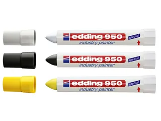 Viltstift Edding 950 Pasta Rond 10mm Wit - 3