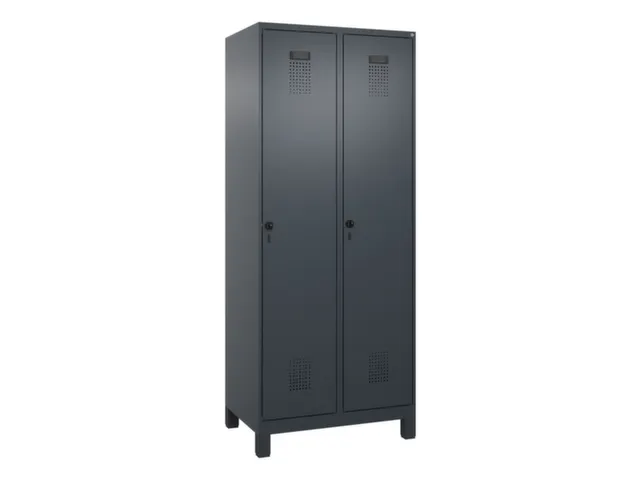 locker voor scheiding van kleding,HxBxD 1950x800x500mm,2vak