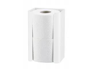 Toiletpapier Houder Duo 2 rollen Wit - 1