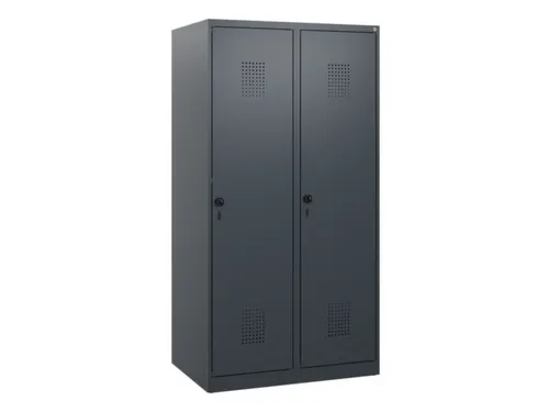 schoollocker,HxBxD 1530x800x500mm,2vak,vak B 400mm,draaigrendel
