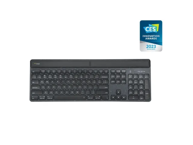 Clavier sans fil Targus EcoSmart Bluetooth QWERTZ Allemand noir
