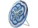 Horloge de Table/Murale 20 cm-Silencieux-Bleu-Verre Trempé-NeXtime Co