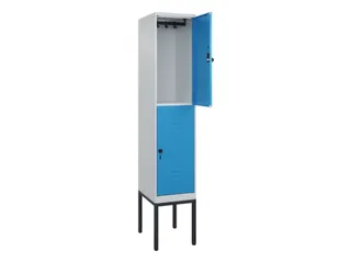 dubbeldekse locker,HxBxD 2120x400x500mm,1x2vak.,vak B 400mm - 2