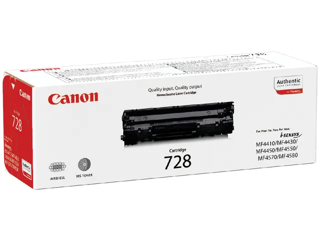 Tonercartridge Canon 728 zwart