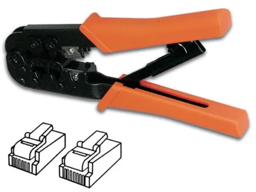 Krimptang Voor Modulaire Connectoren 6P4C (RJ11), 6P6C (RJ12), 8P8C (R