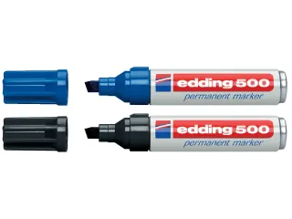 Viltstift edding 500 schuin 2-7mm doos à 10 kleuren - 2