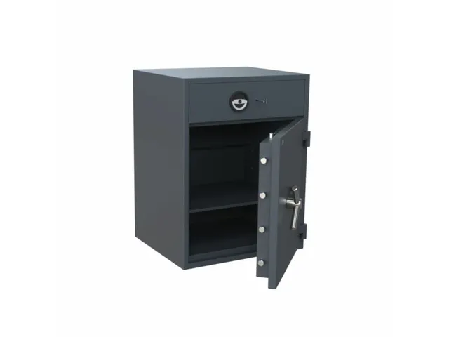 Salvus Tivoli 2 Afstortkluis elektronisch slot 84x65x55cm Grafietgrijs