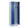 locker voor scheiding van kleding,HxBxD 1950x600x500mm,2vak