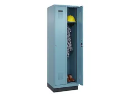 locker,HxBxD 1950x600x500mm,2vak,vak B 300mm,cil.-slot,sokkel